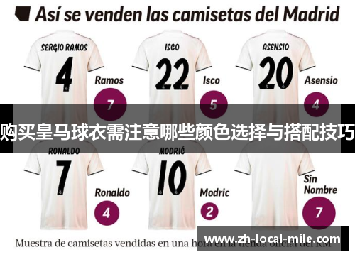 购买皇马球衣需注意哪些颜色选择与搭配技巧 购买皇马球衣需注意哪些颜色选择与搭配技巧