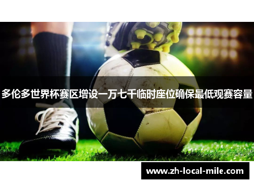 多伦多世界杯赛区增设一万七千临时座位确保最低观赛容量